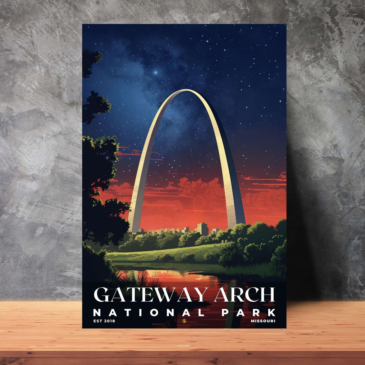 Gateway Arch National Park Poster | S07