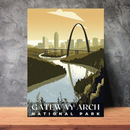 Gateway Arch National Park Poster | S01