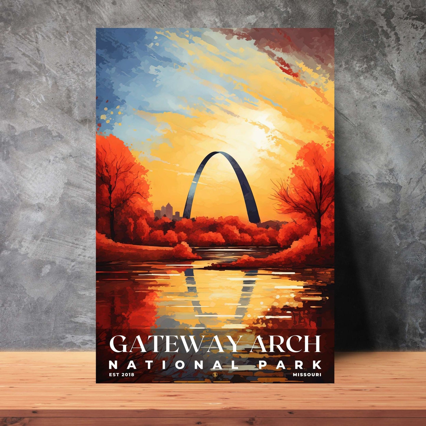 Gateway Arch National Park Poster | S06