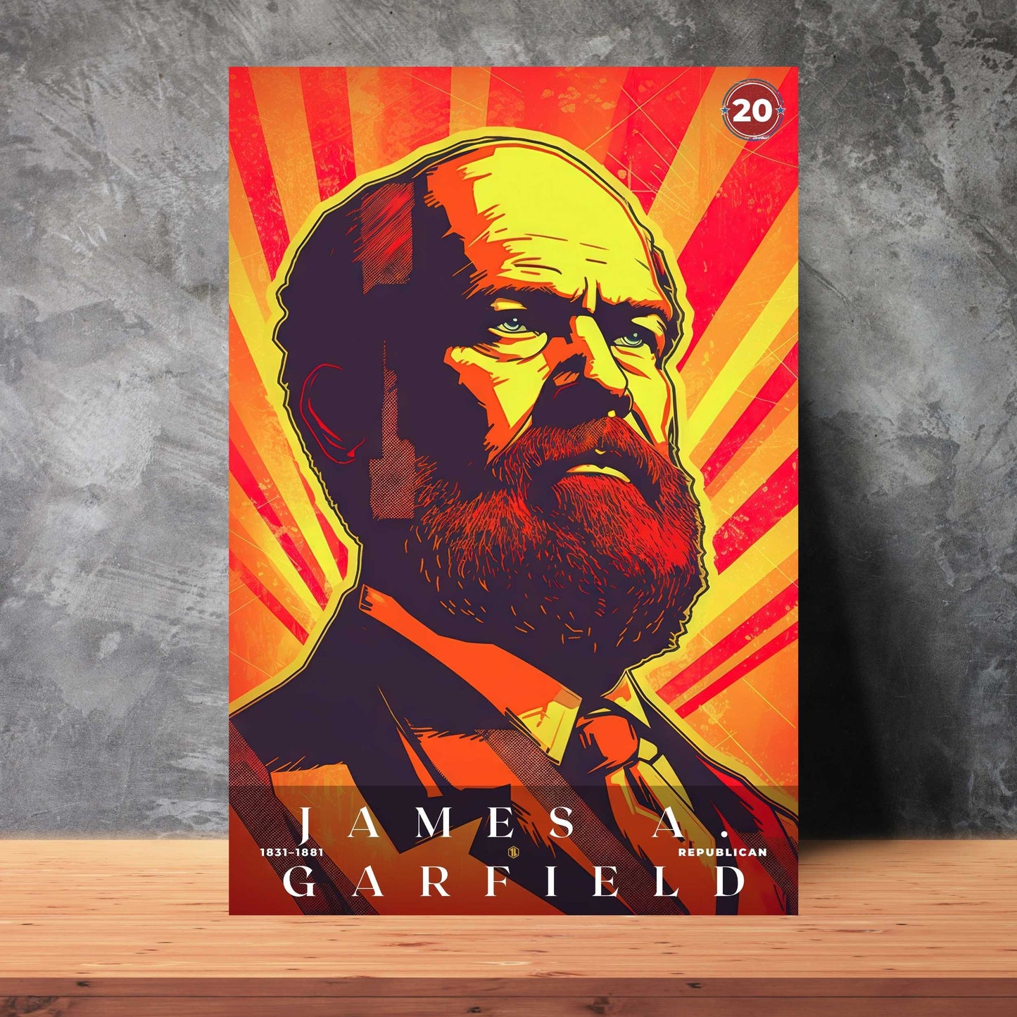 James A Garfield Poster | S01