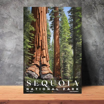 Sequoia National Park Poster | S02