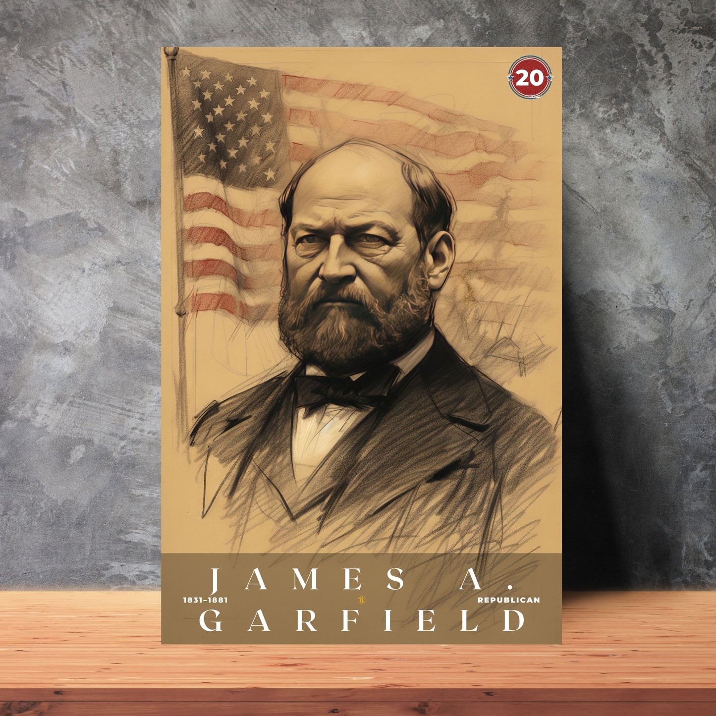 James A Garfield Poster | S03