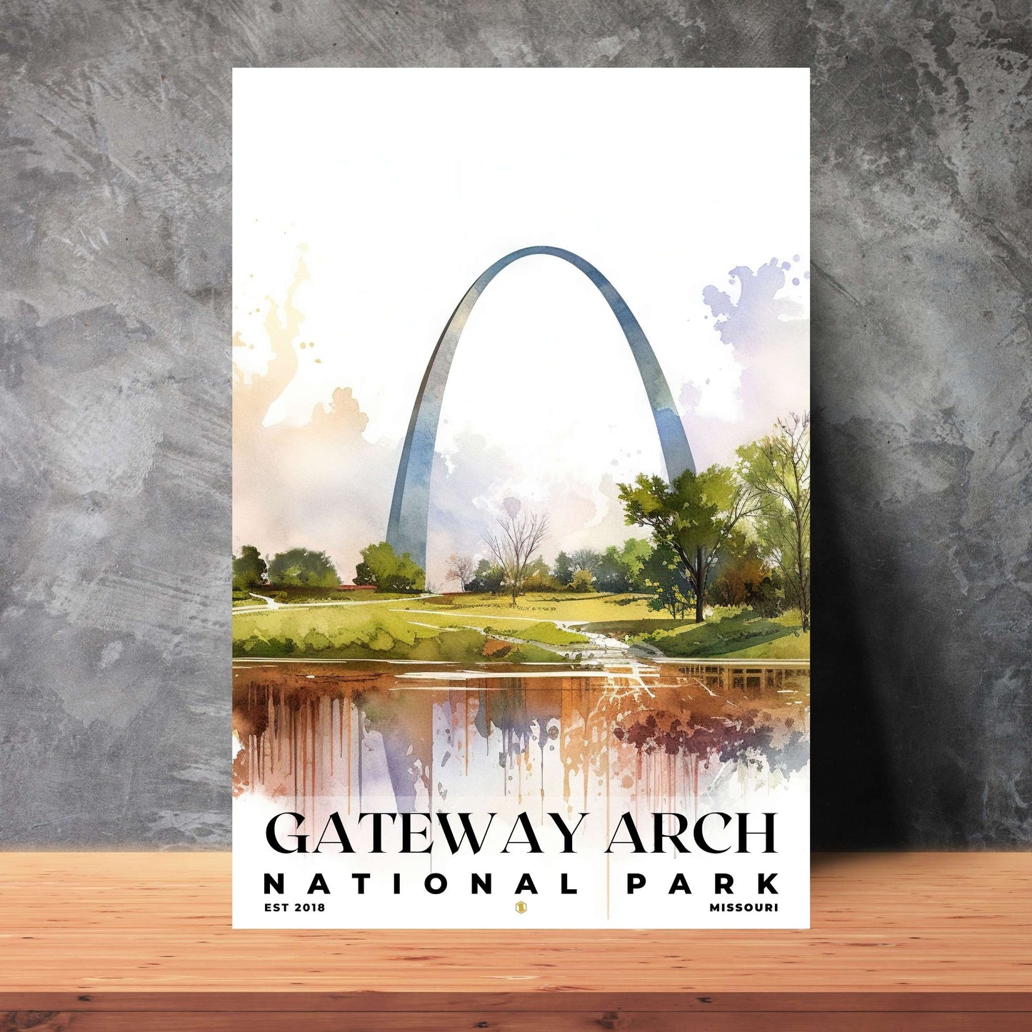 Gateway Arch National Park Poster | S04