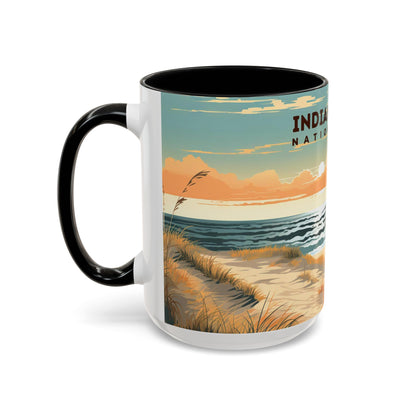 Indiana Dunes National Park Mug | Accent Coffee Mug (11, 15oz)