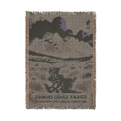 Great Sand Dunes National Park Woven Blanket | S15