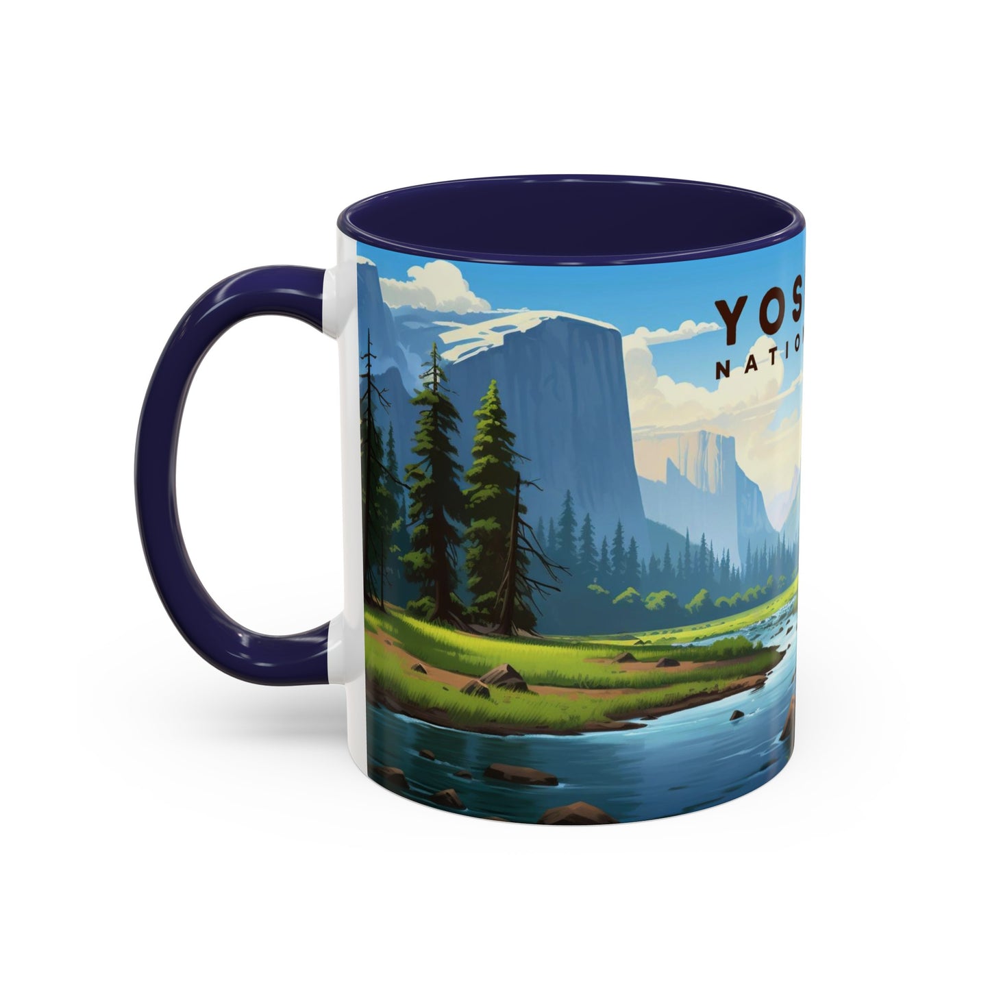 Yosemite National Park Mug | Accent Coffee Mug (11, 15oz)