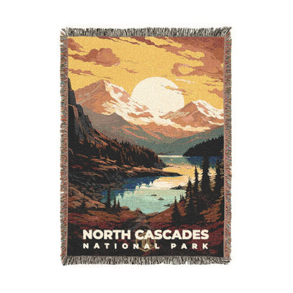 North Cascades National Park Woven Blanket | S07