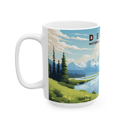Denali National Park Mug | White Ceramic Mug (11oz, 15oz)