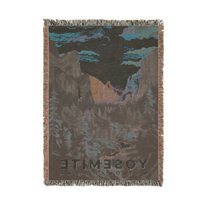 Yosemite National Park Woven Blanket | S09