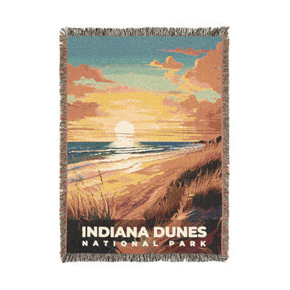Indiana Dunes National Park Woven Blanket | S07