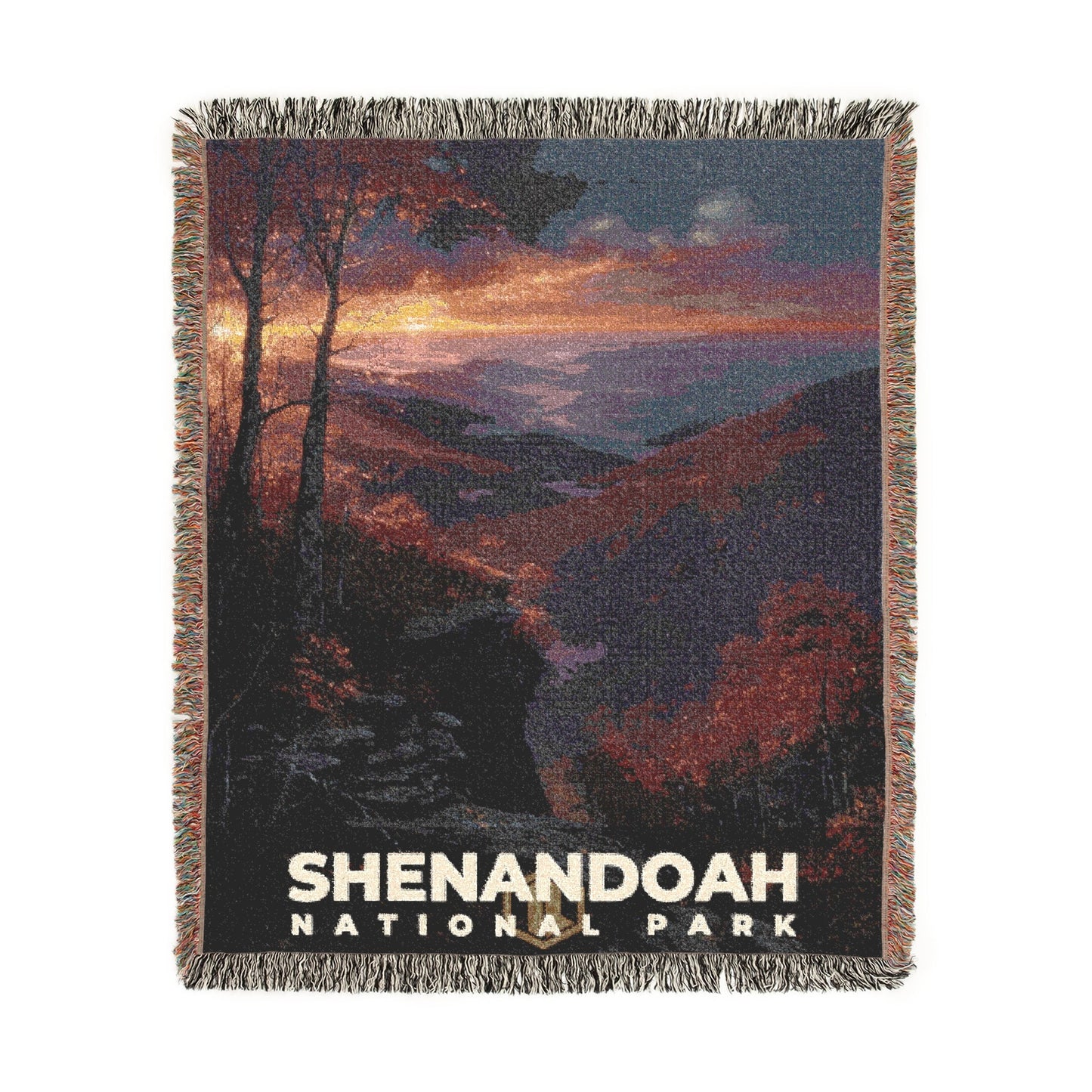 Shenandoah National Park Woven Blanket | S12