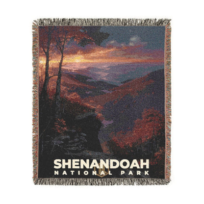 Shenandoah National Park Woven Blanket | S12
