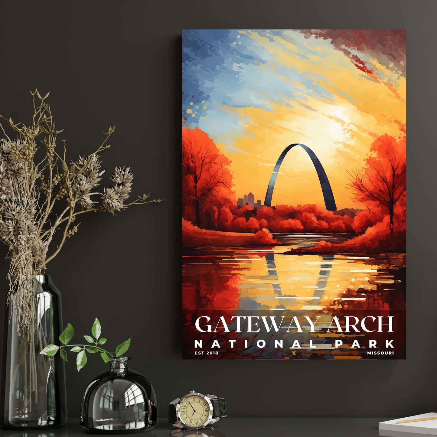 Gateway Arch National Park Poster | S06