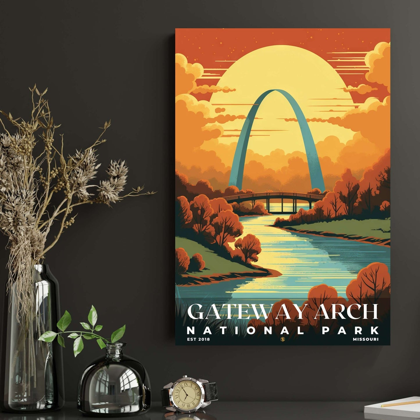 Gateway Arch National Park Poster | S05