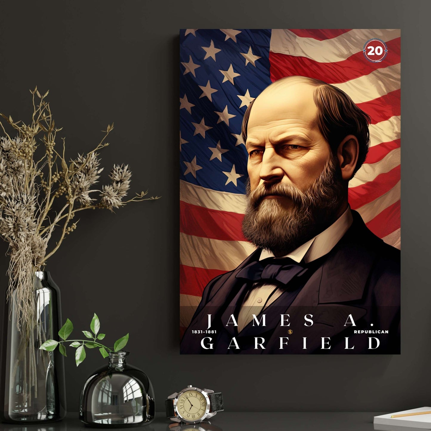 James A Garfield Poster | S04