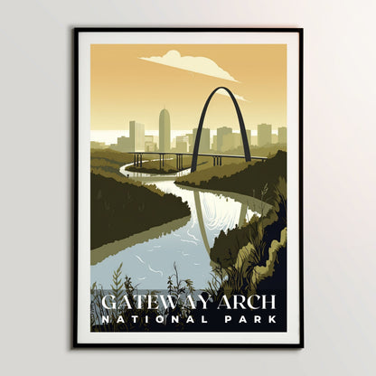 Gateway Arch National Park Poster | S01
