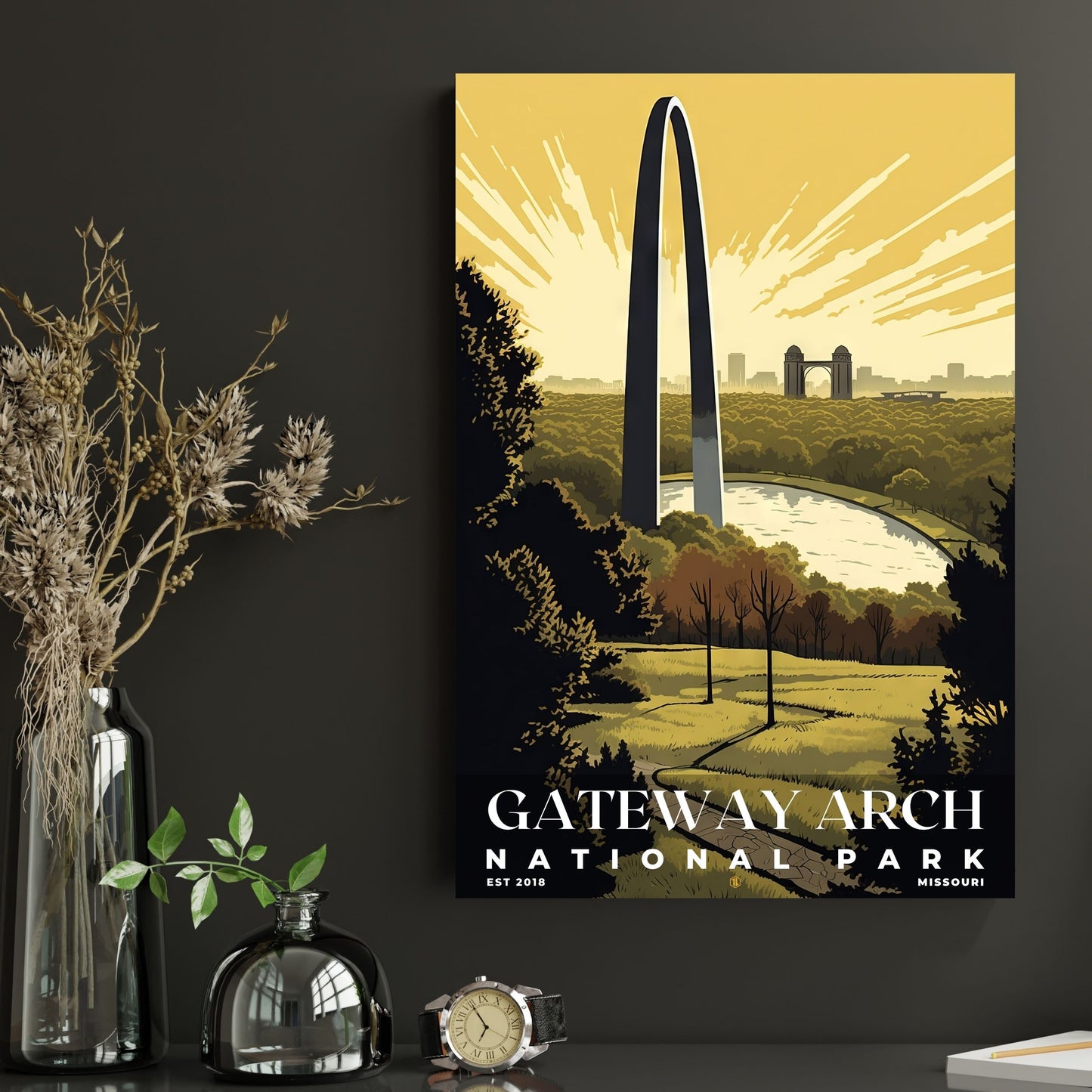 Gateway Arch National Park Poster | S02