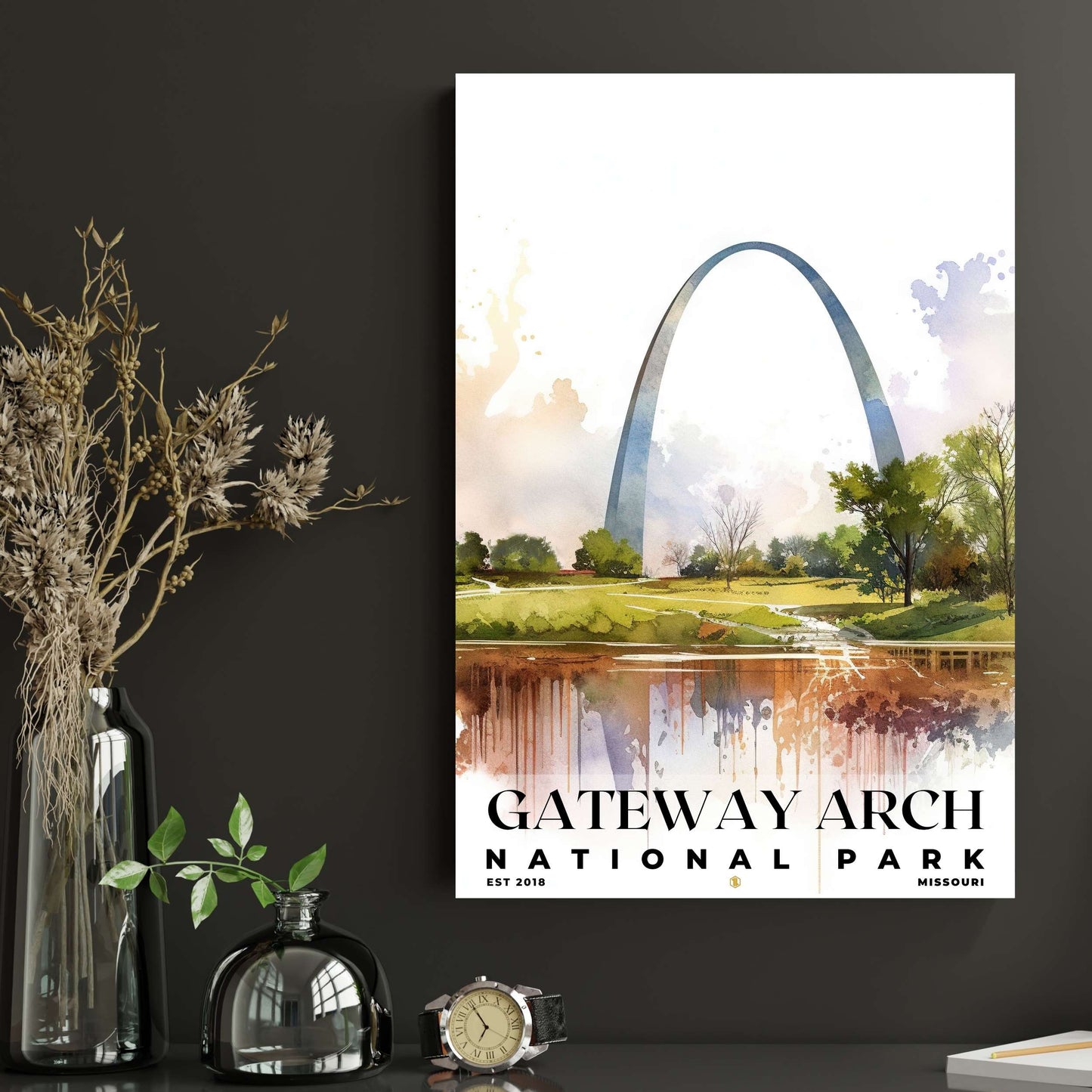 Gateway Arch National Park Poster | S04