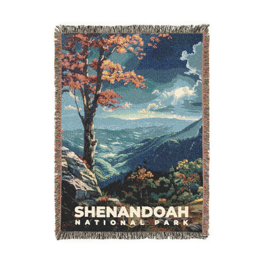 Shenandoah National Park Woven Blanket | S16