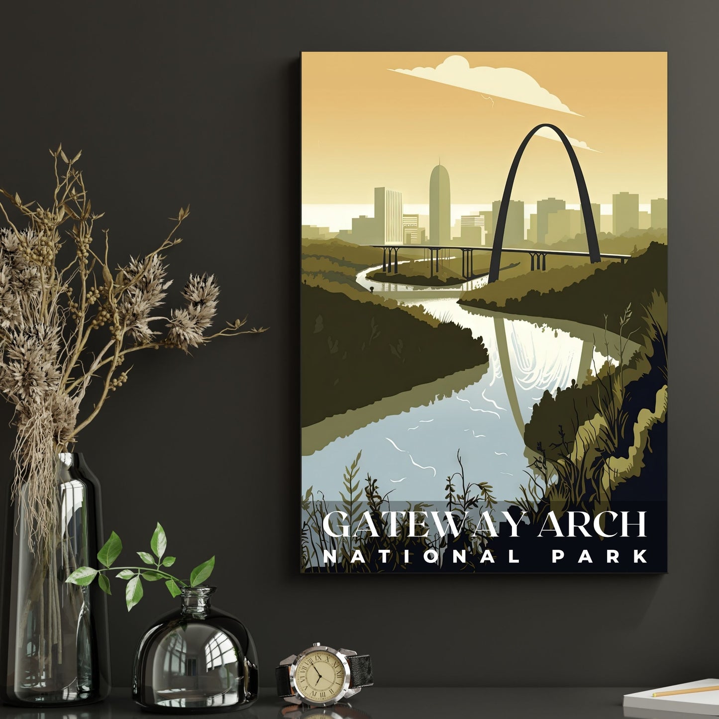 Gateway Arch National Park Poster | S01