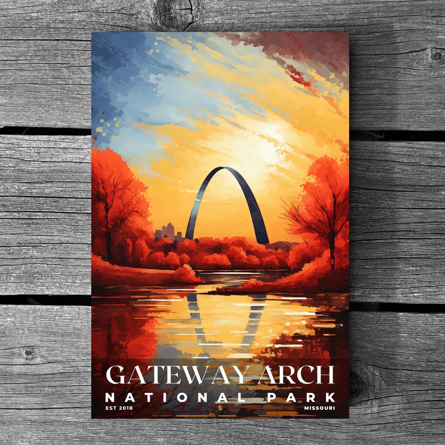 Gateway Arch National Park Poster | S06