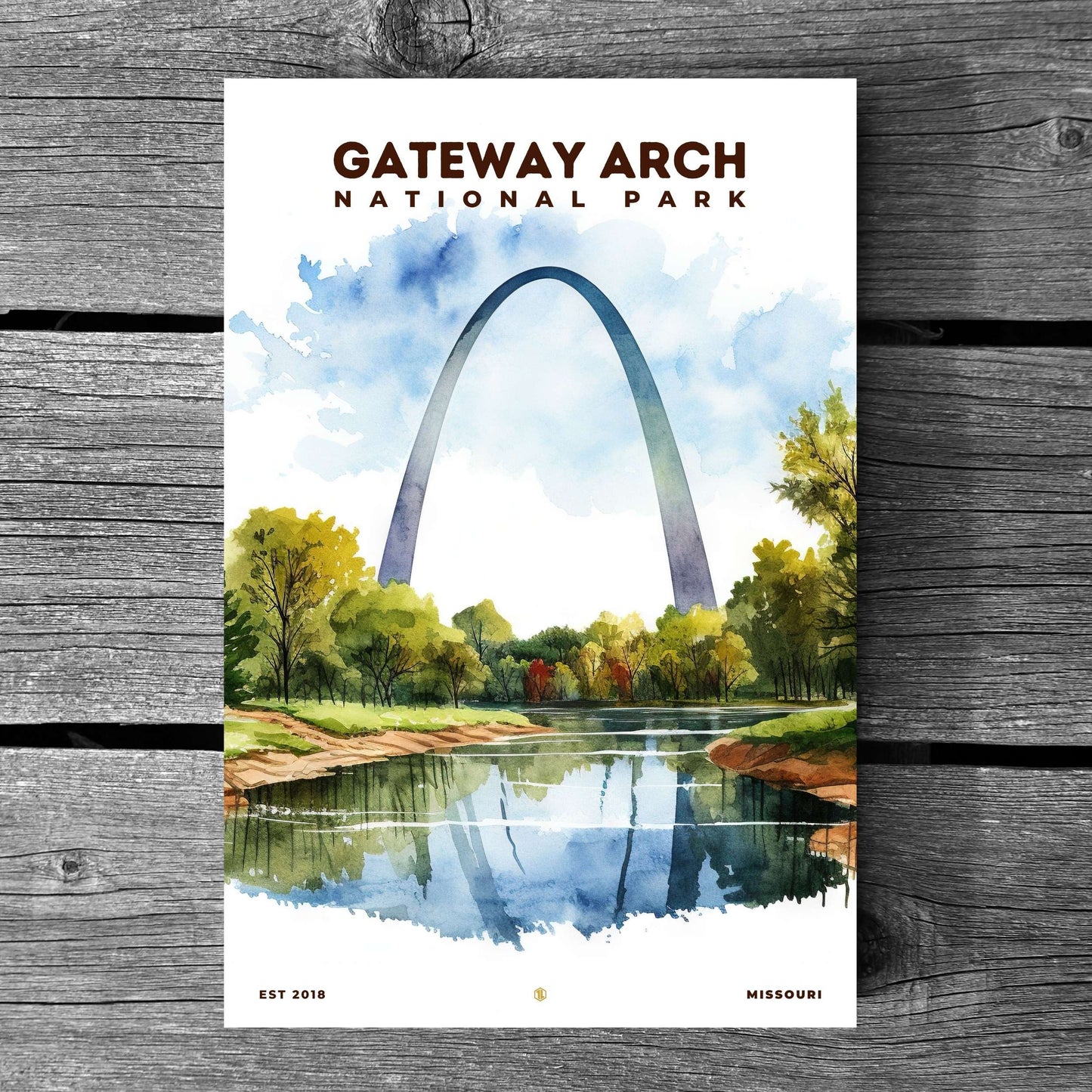 Gateway Arch National Park Poster | S08