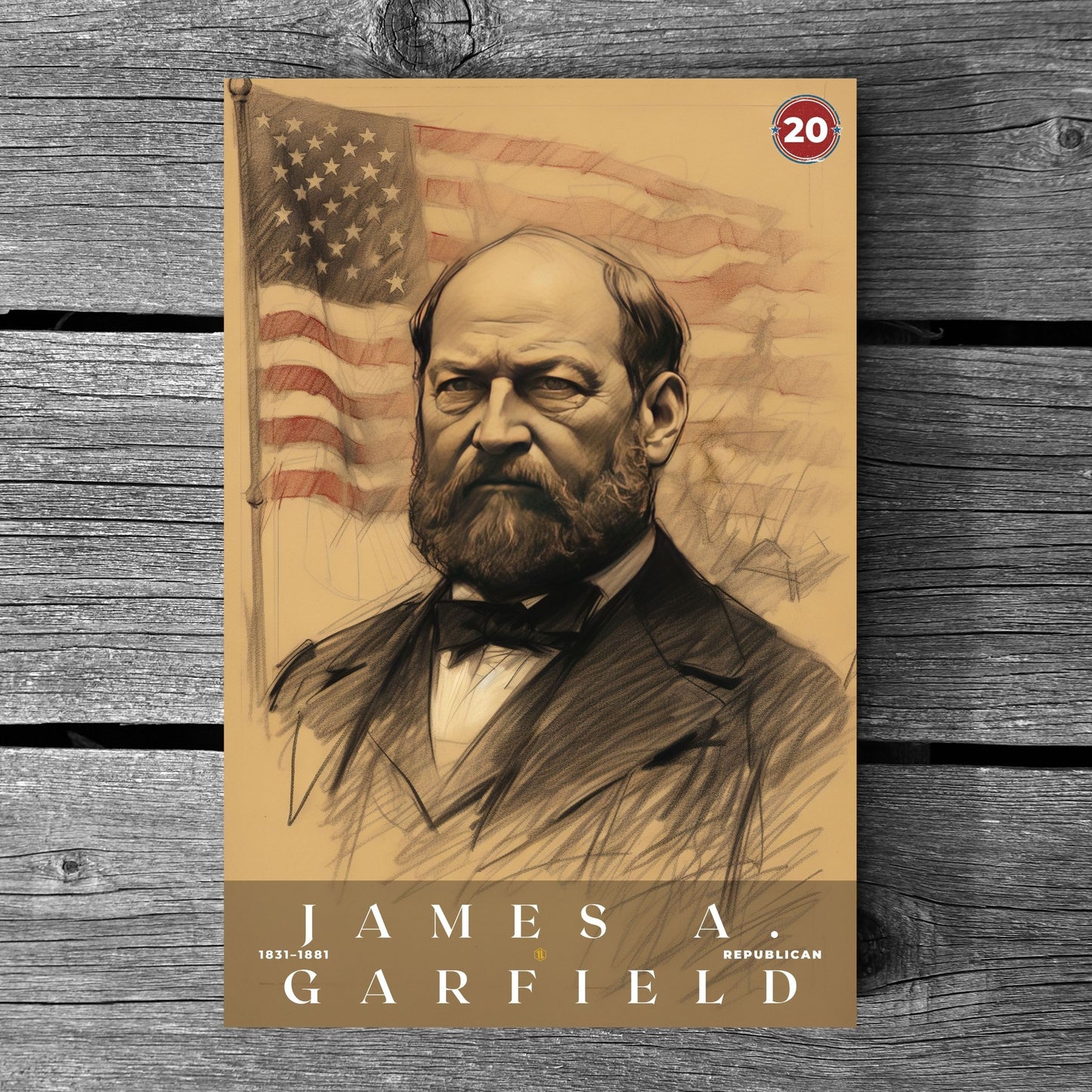 James A Garfield Poster | S03