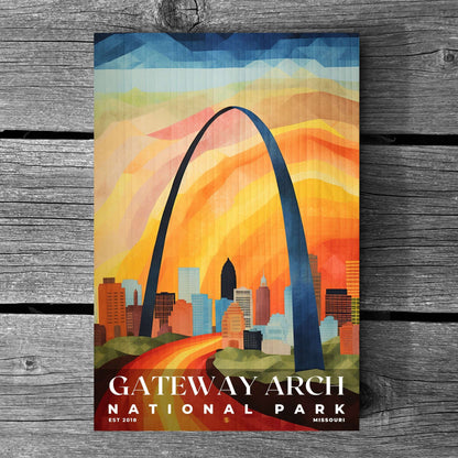 Gateway Arch National Park Poster | S09