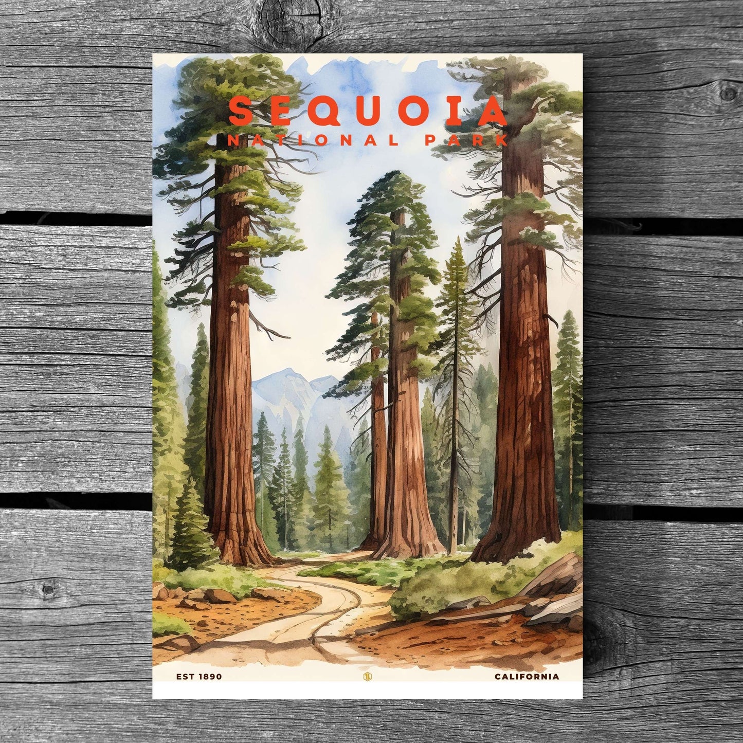 Sequoia National Park Poster | S08