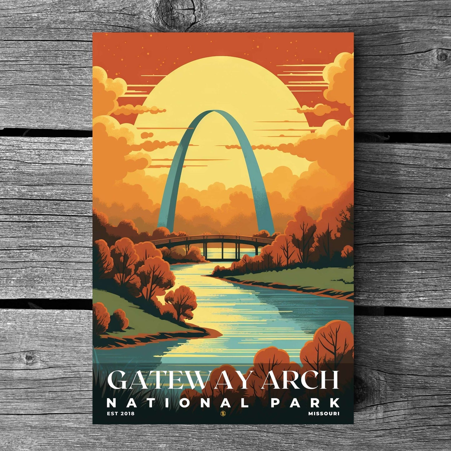 Gateway Arch National Park Poster | S05