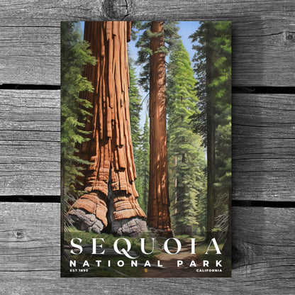 Sequoia National Park Poster | S02