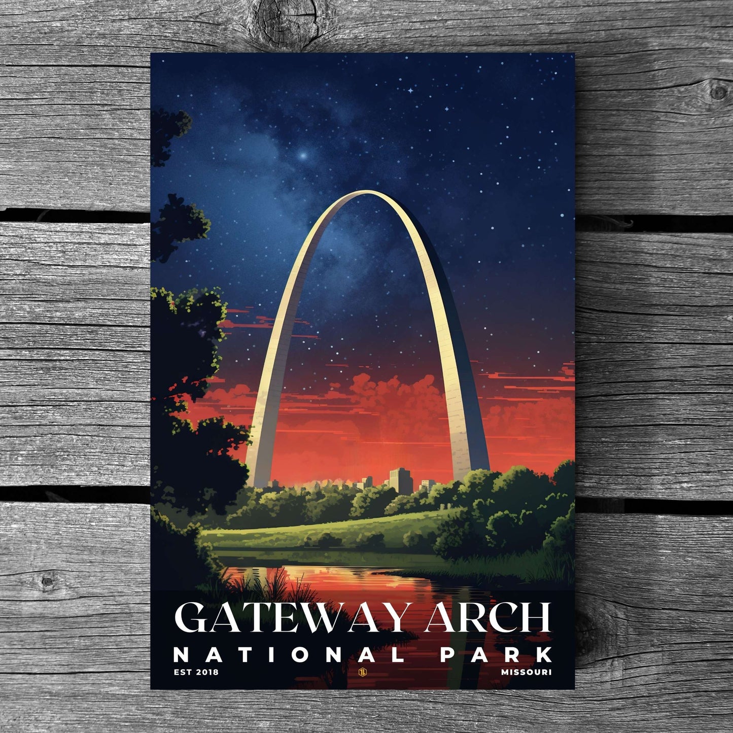 Gateway Arch National Park Poster | S07