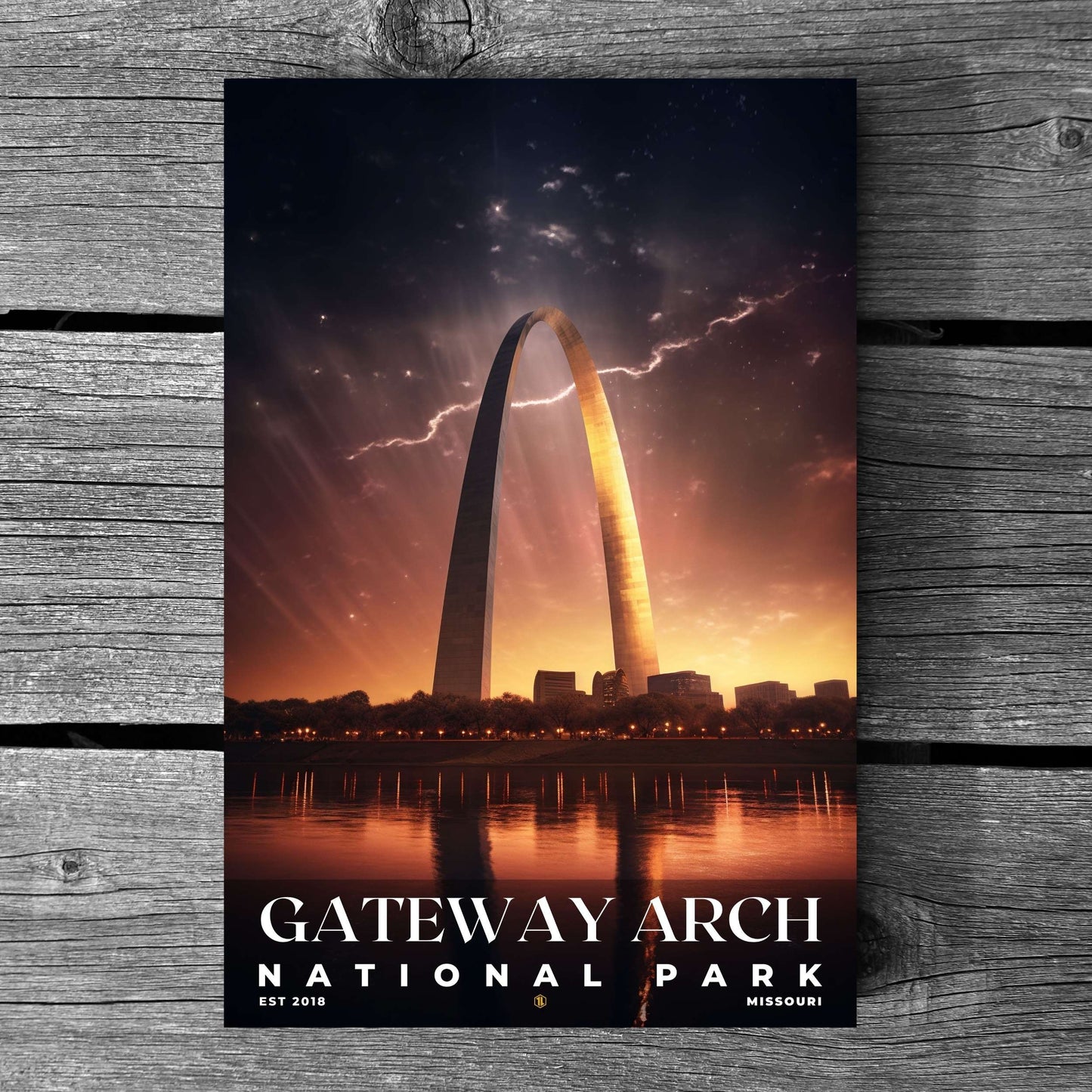 Gateway Arch National Park Poster | S10