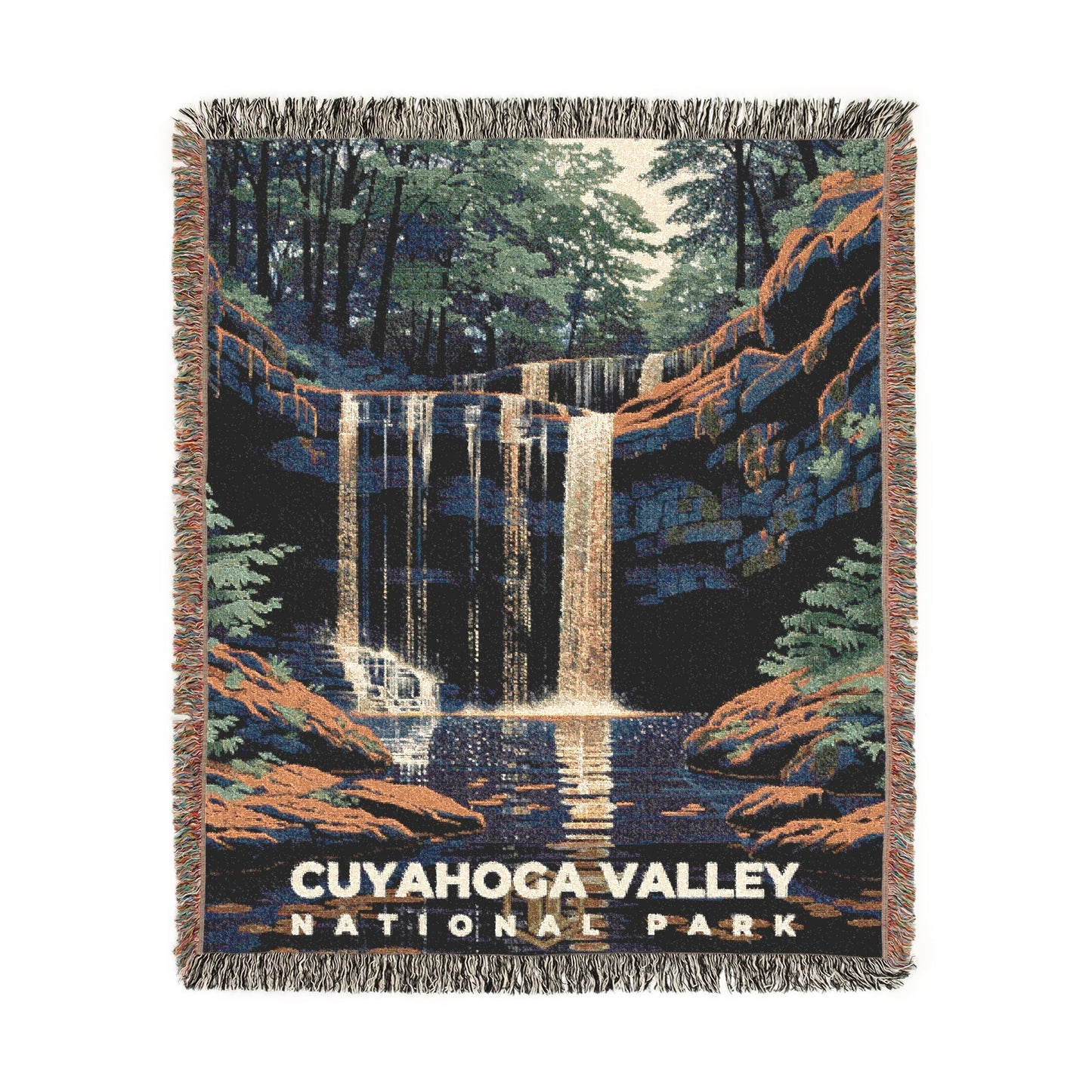 Cuyahoga Valley National Park Woven Blanket | S19