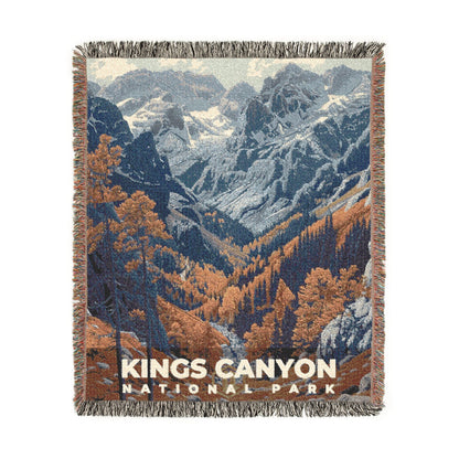 Kings Canyon National Park Woven Blanket | S19