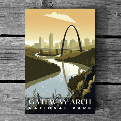 Gateway Arch National Park Poster | S01