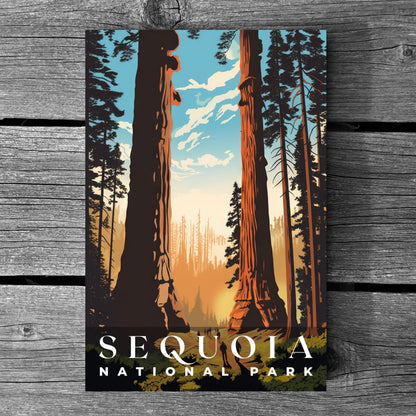 Sequoia National Park Poster | S01