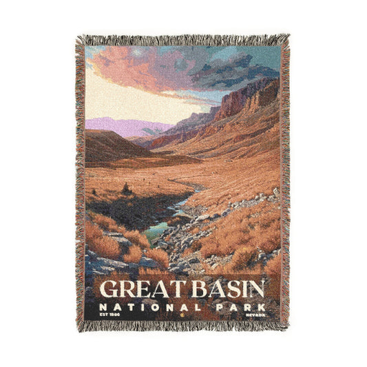 Great Basin National Park Woven Blanket | S02