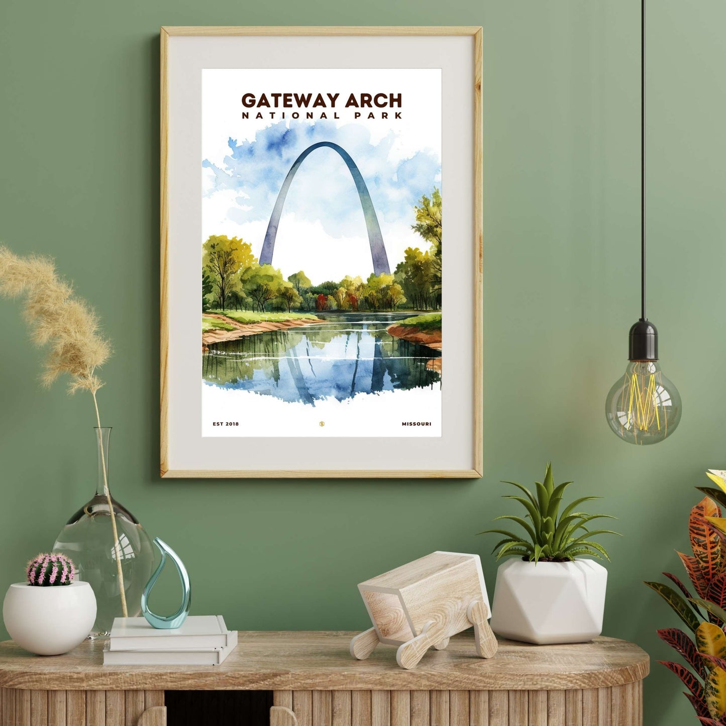 Gateway Arch National Park Poster | S08