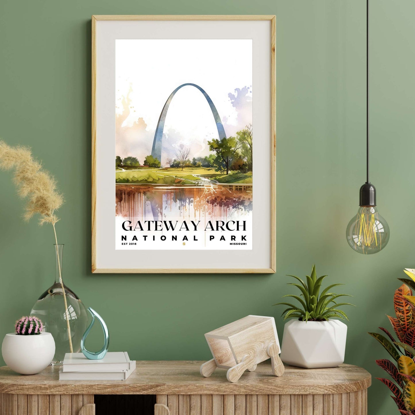 Gateway Arch National Park Poster | S04