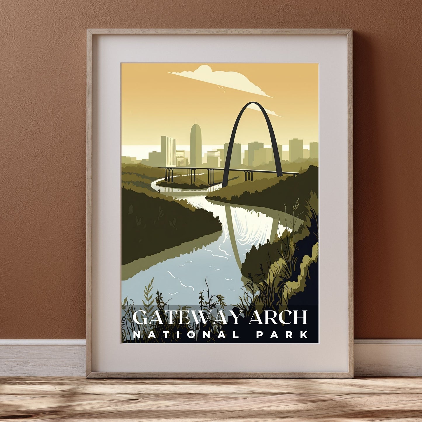 Gateway Arch National Park Poster | S01