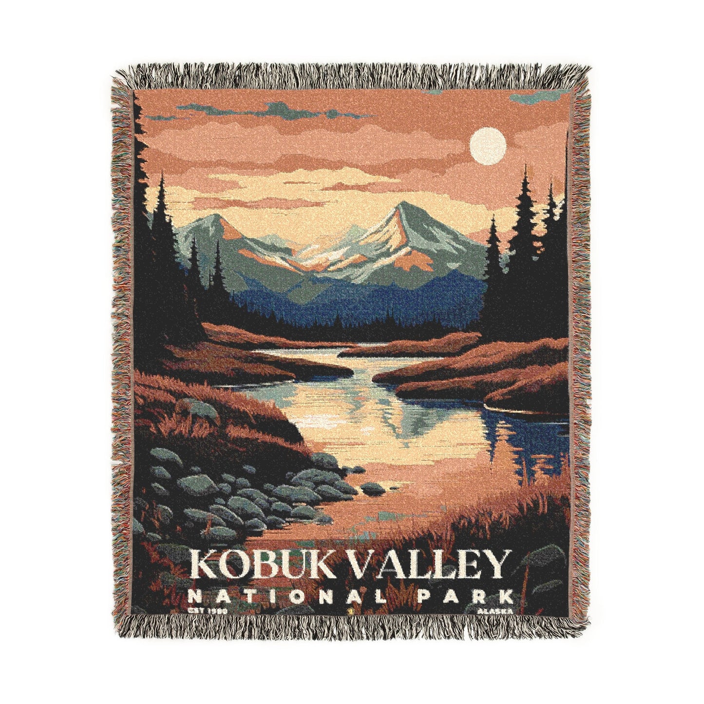 Kobuk Valley National Park Woven Blanket | S05