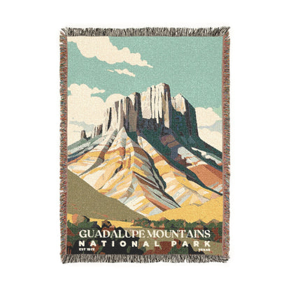 Guadalupe Mountains National Park Woven Blanket | S03