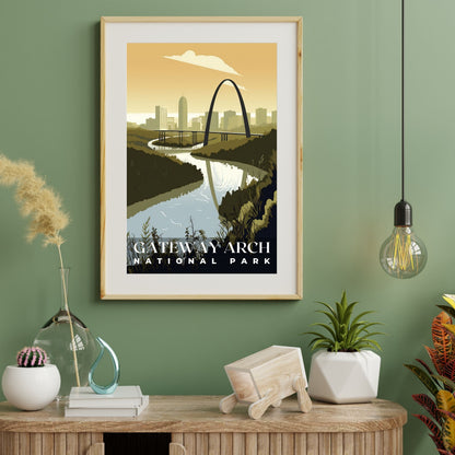 Gateway Arch National Park Poster | S01