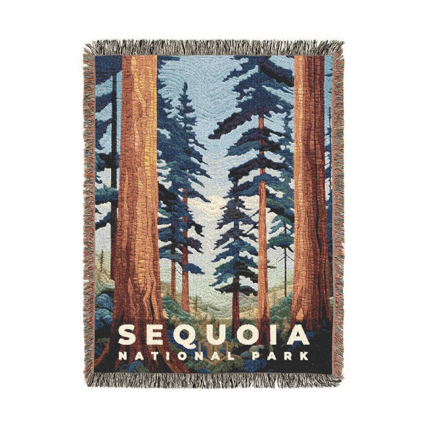 Sequoia National Park Woven Blanket | S09