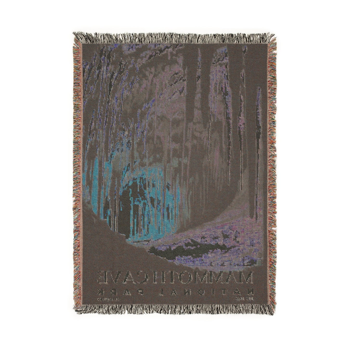 Mammoth Cave National Park Woven Blanket | S03