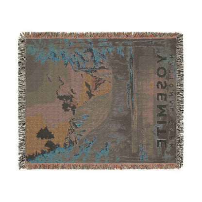 Yosemite National Park Woven Blanket | S16