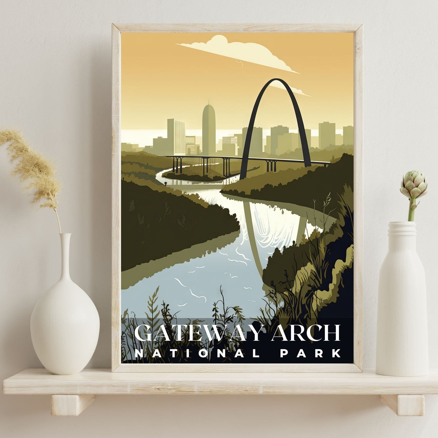 Gateway Arch National Park Poster | S01