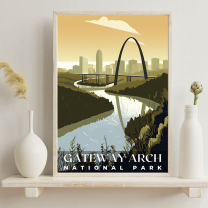 Gateway Arch National Park Poster | S01