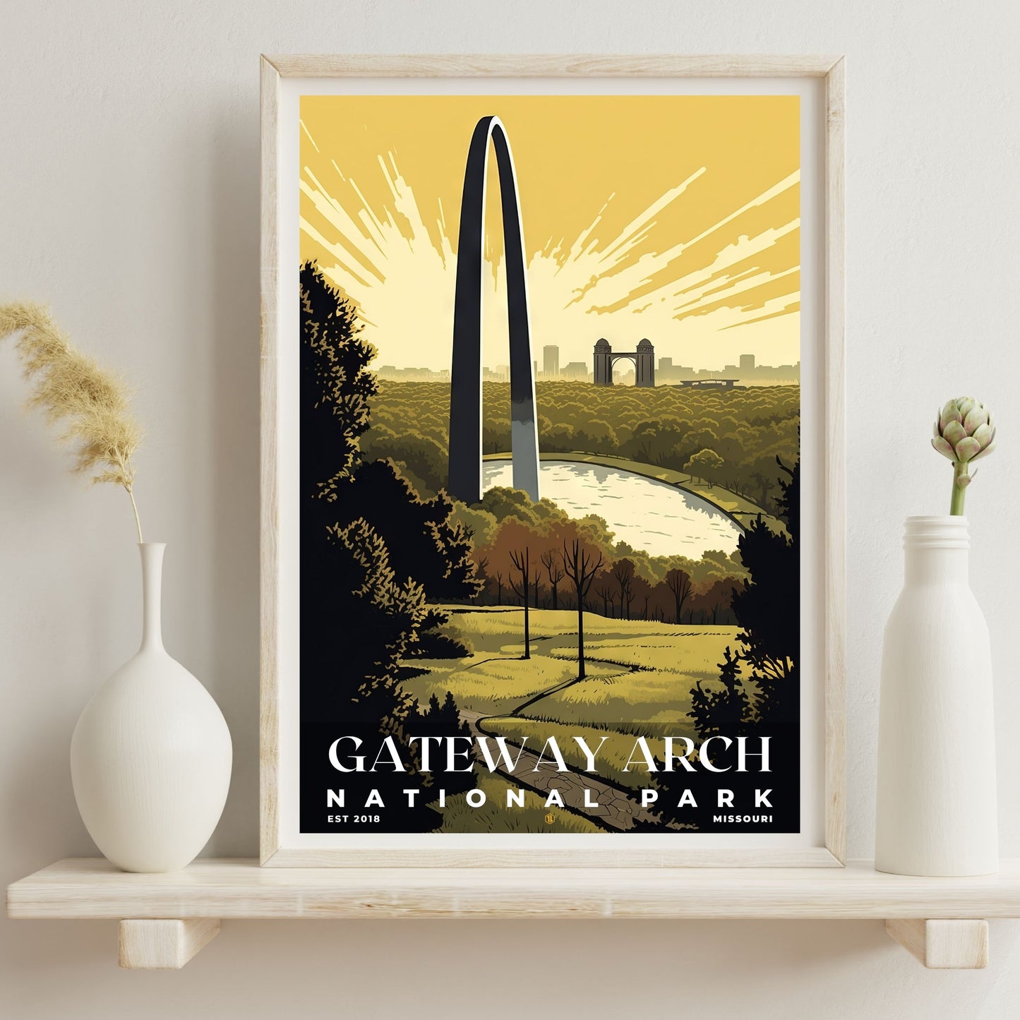 Gateway Arch National Park Poster | S02